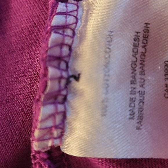 Strawberry Shortcake "Berry Sweet" purple long sleeved tee shirt - Picture 3 of 5